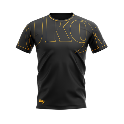 JK9 MAN rövid ujjú póló JULIUS-K9® logóval, szublimált mintával, 100% poliészter, S–4XL méretben