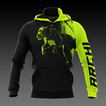 Julius k9 fashion pitbull mintás pulóver, egyedi képpel rendelhető