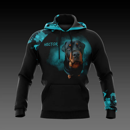 Julius k9 fashion rottweiler mintás pulóver, egyedi képpel rendelhető