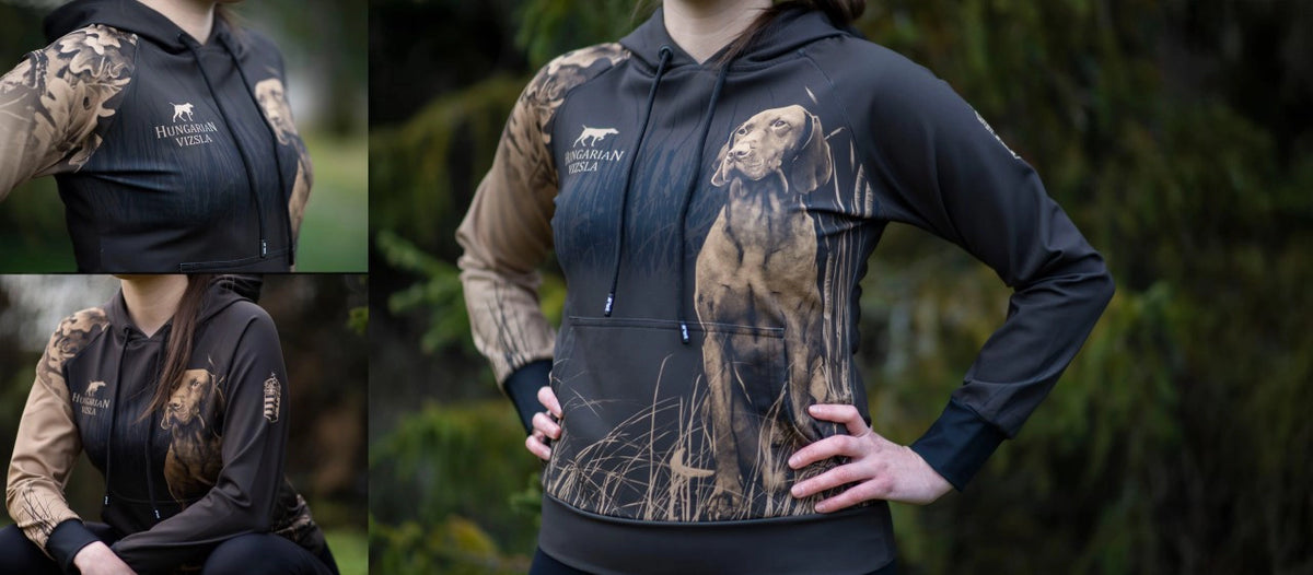 Julius K9  szublimált vizslás hoodie