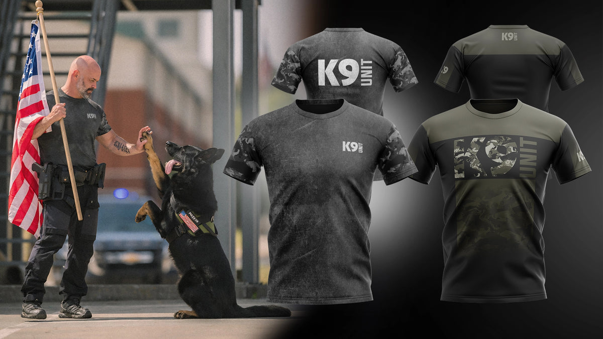 JULIUS-K9 Fashion – K9 Unit kollekció, taktikai póló és ruházat kutyásoknak


